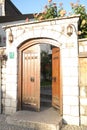 Open Wooden door of BaÃÂ¡ÃÂarÃÂ¡ijska mosque